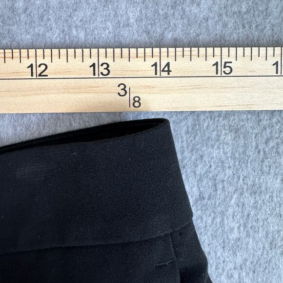 Ann Taylor Petite Dress Pants WMNS SZ 2P Black Office Suit Corporate Mid Rise - Picture 6 of 9